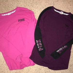 2 Victoria’s Secret PINK sweaters